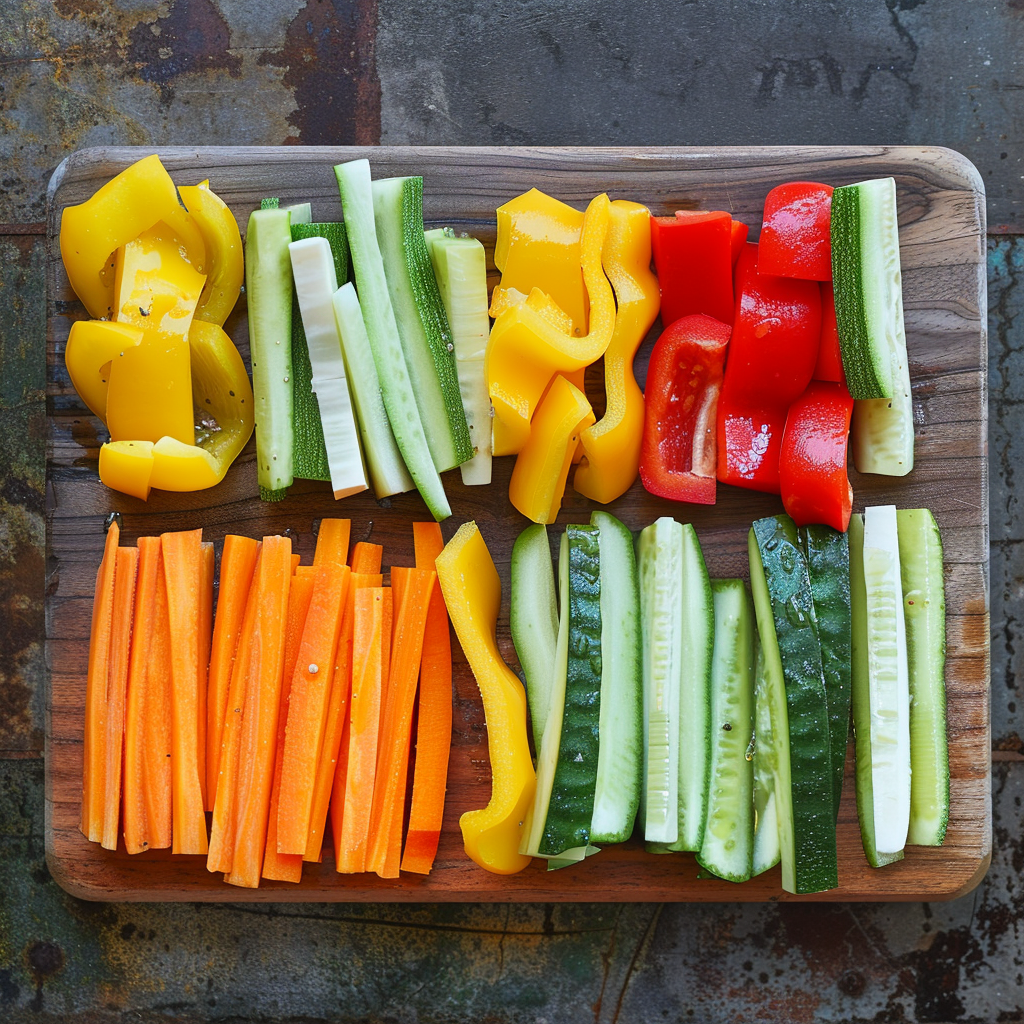 Légumes en bâtonnets
