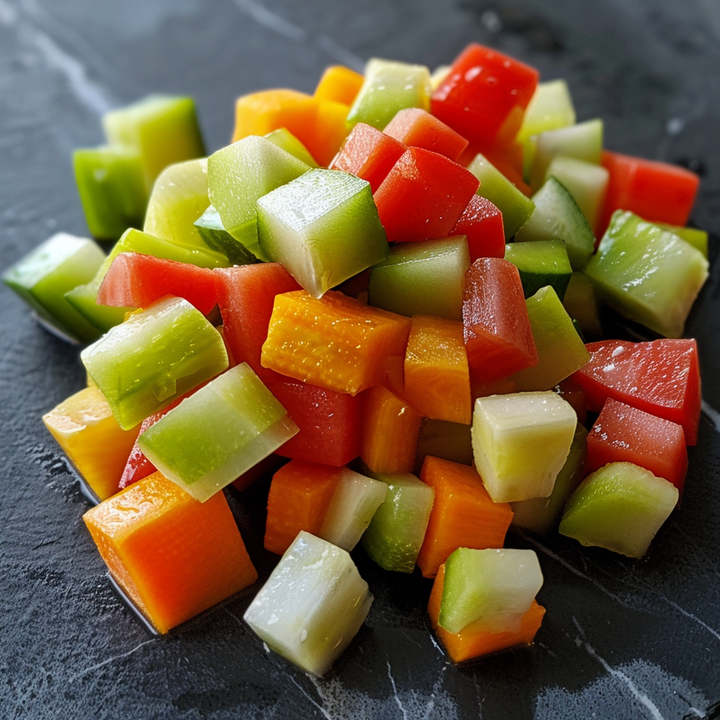 Légumes en macédoine