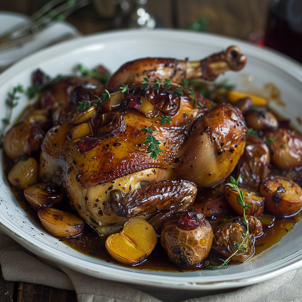 Poulet aux châtaignes