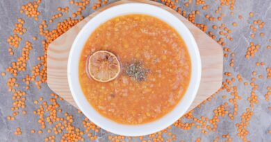 Un dahl de lentilles corail